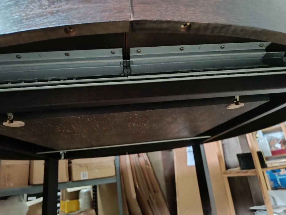 Mesa redonda extensível - Bom estado