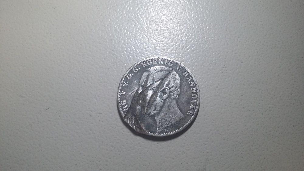 Srebrny talar Hannover 1859r