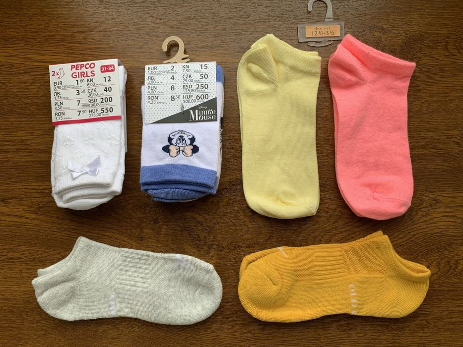 шкарпетки носки дитячі р. 31-34