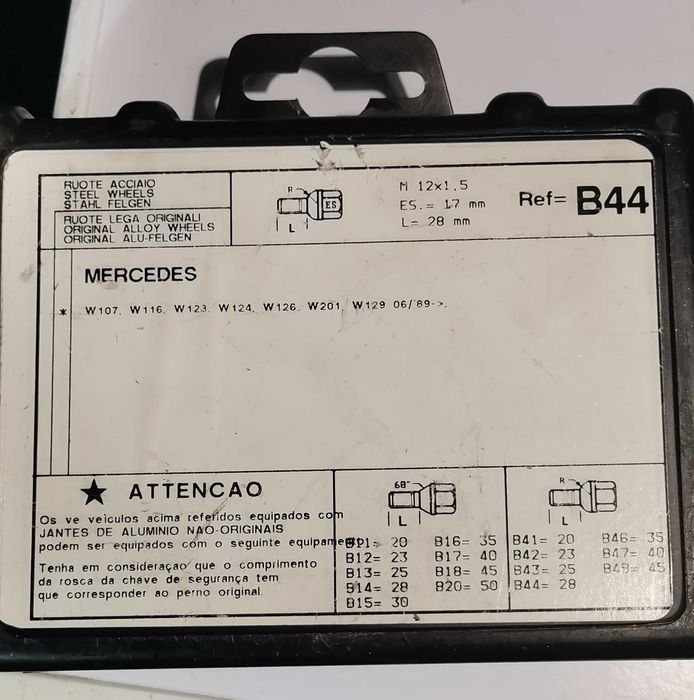 Parafusos de segurança