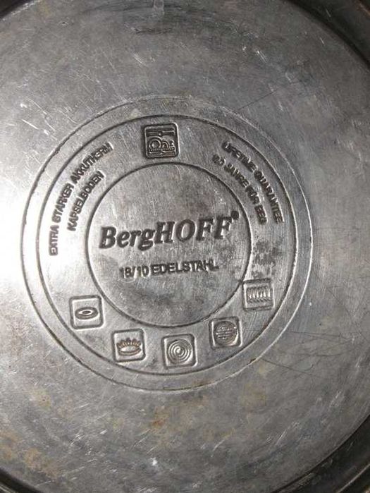 Індукційний чайник нержавійка зі свистком. 3л. BergHOFF