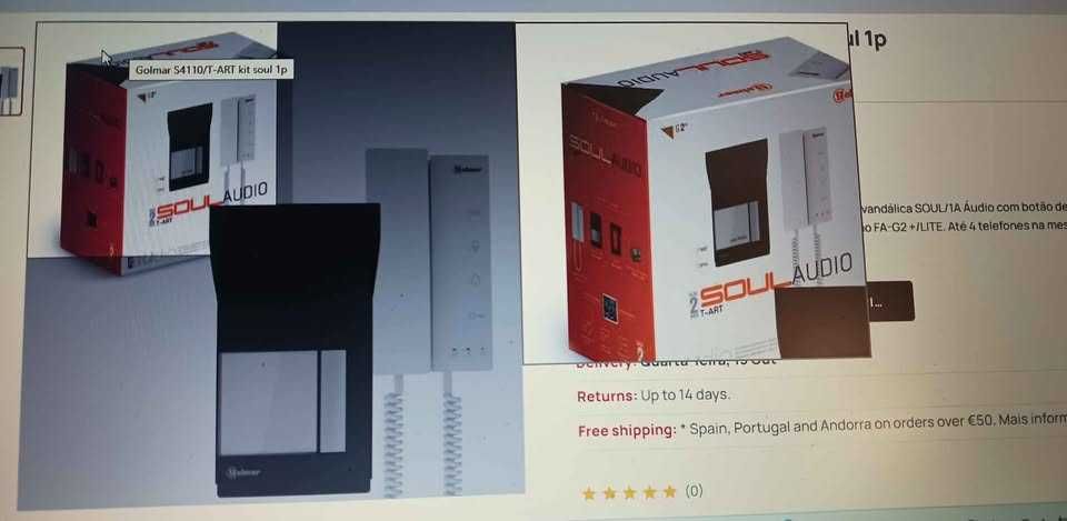 Campainha interlocutor kit