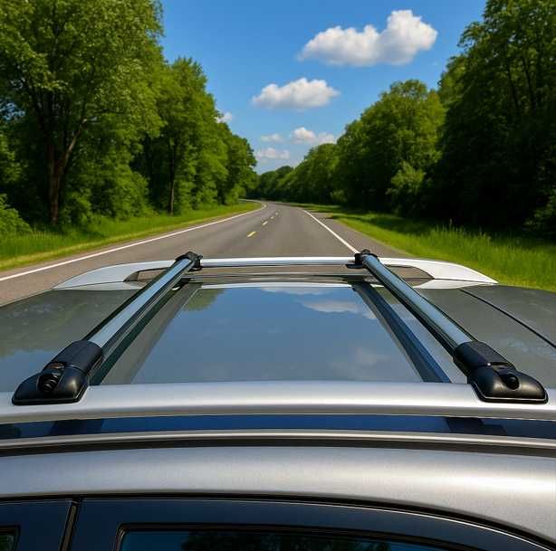 Поперечки на рейлінги “Стелс Конструктор”|Багажник на дах авто|Вінниця