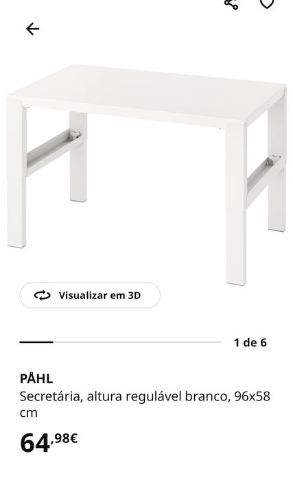 Mesa / secretária criança