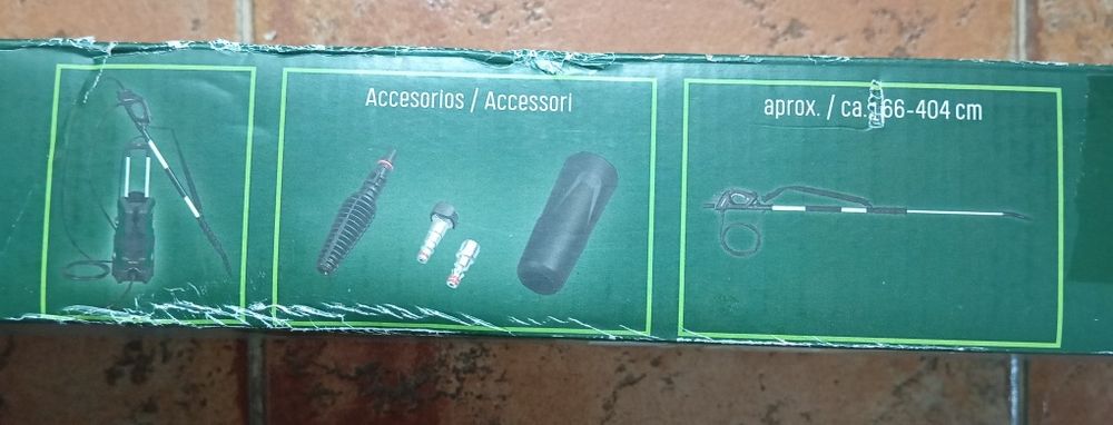 Lança telescópica Parkside nova