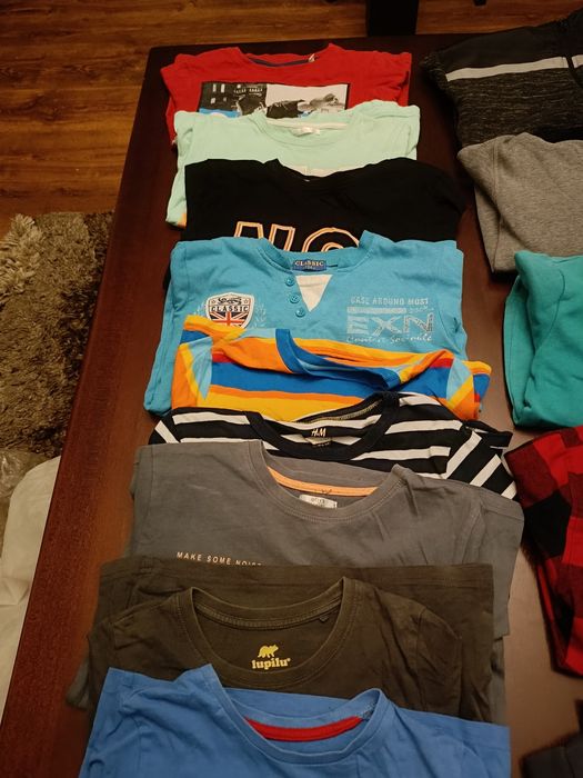 Mega paka ubrań dla chłopca, zestaw ubrań 134