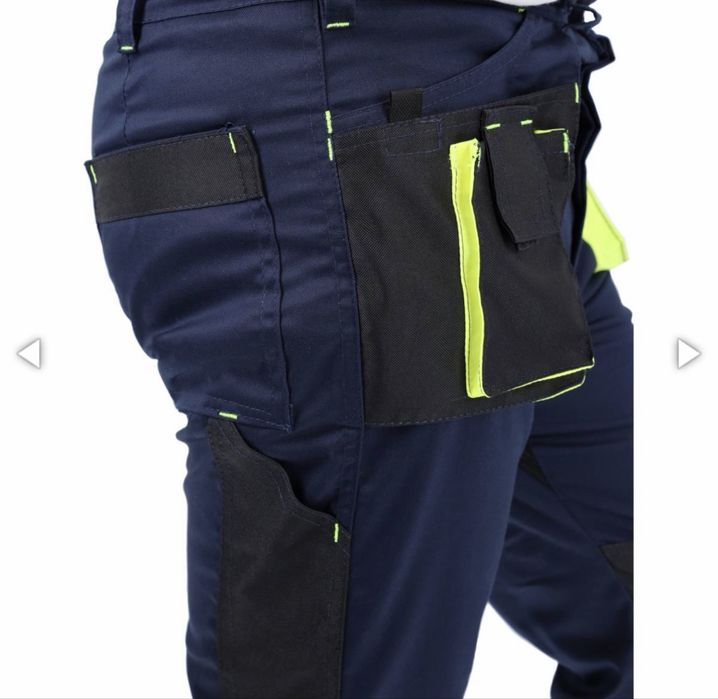 Spodnie robocze do pasa PROMAN STRETCH 250 GRANATOWY r 48