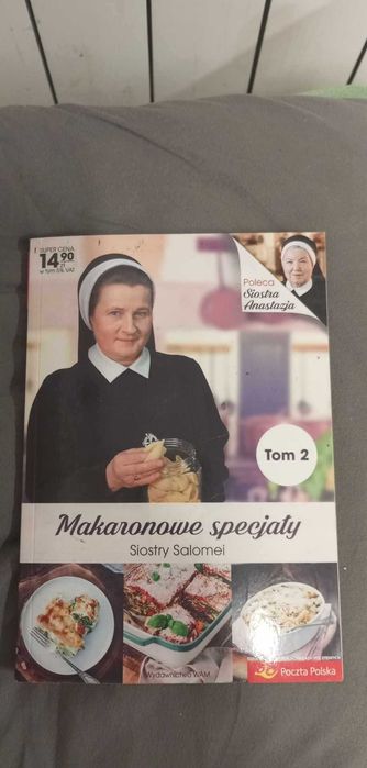przepisy makaronowe specjały siostry salomei tom 2  siostra Anastazja