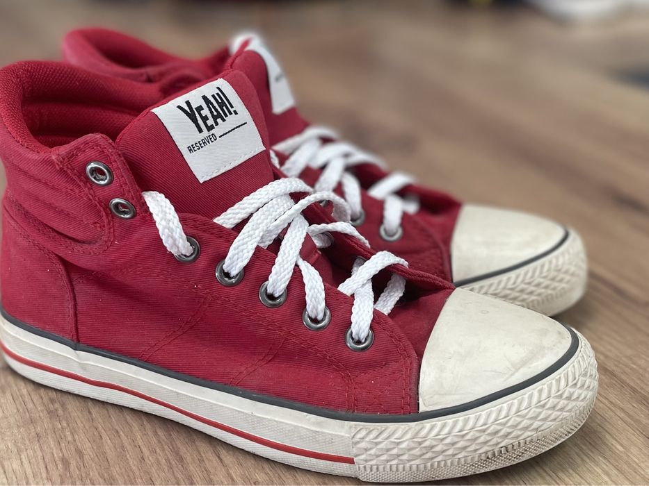 Trampki dziecięce  za kostkę r.35