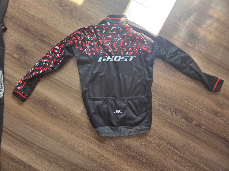 Zestaw rowerowy ocieplany M (165-175 cm) bluza GHOST GSG + spodnie FDX z wkładką