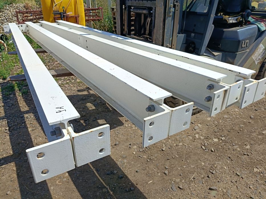Słupy stalowe podpory 358cm dwuteownik 20x10 legar stopa hala wiata garaż