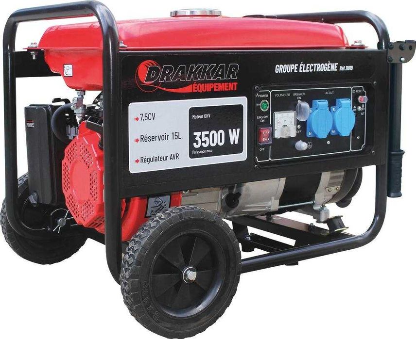 Gerador Energia Gasolina 3Kw/3.5Kw/5.5Kw DRAKKAR JL20