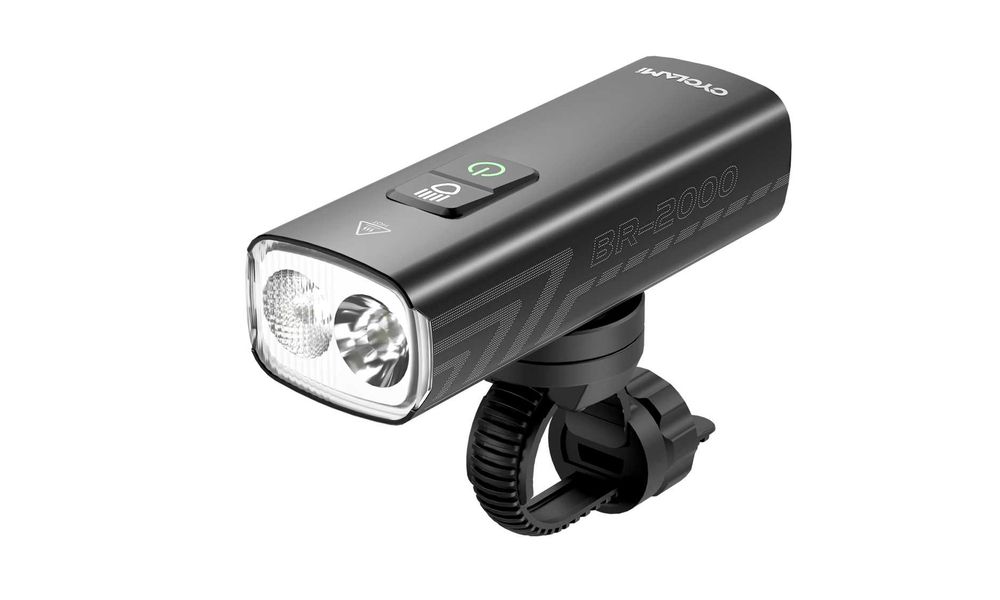 Cyclami br 2000 велосипедный фонарь, велофара 2000 лм, 4500 mAh