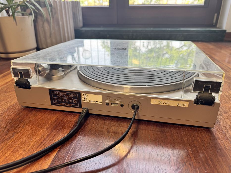 Gramofon Fisher MT-125 semi automatic igła ST-38D