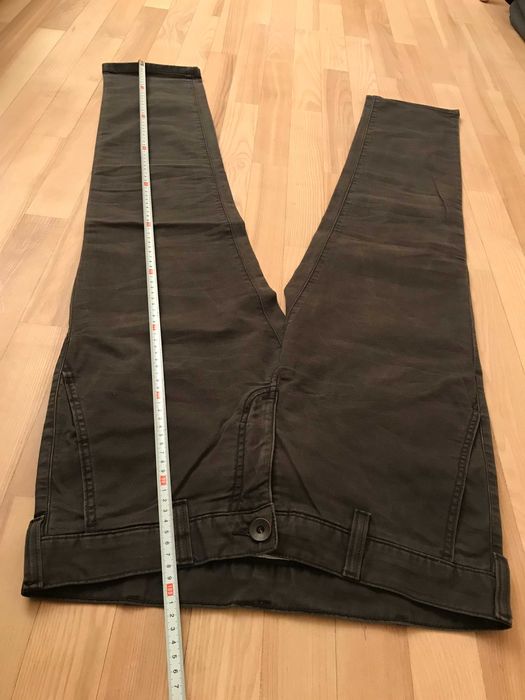 grafitowe spodnie męskie