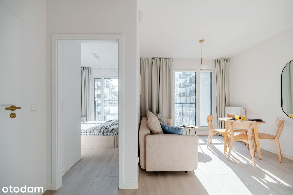 Bez prowizji! | Przytulne 2 pokoje | balkon | klimatyzacja | Pets OK! - Widok 5