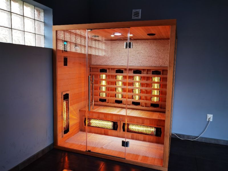 Sauna infrared Toronto promienniki kwarcowe lub ceramiczne 4 osoby