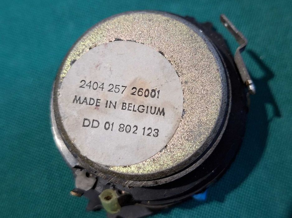 Par de Tweeters DD 01.802.123 - made in Belgium