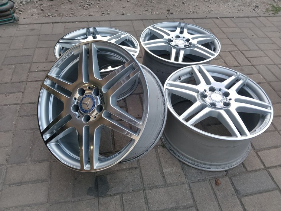 Alufelgi 18 5x112 Mercedes AMG W212 Polerka E klasa C klasa