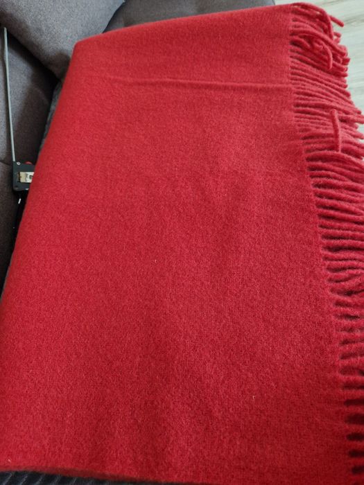 Nowy Koc/ Pled/ Wełna Szetlandzka