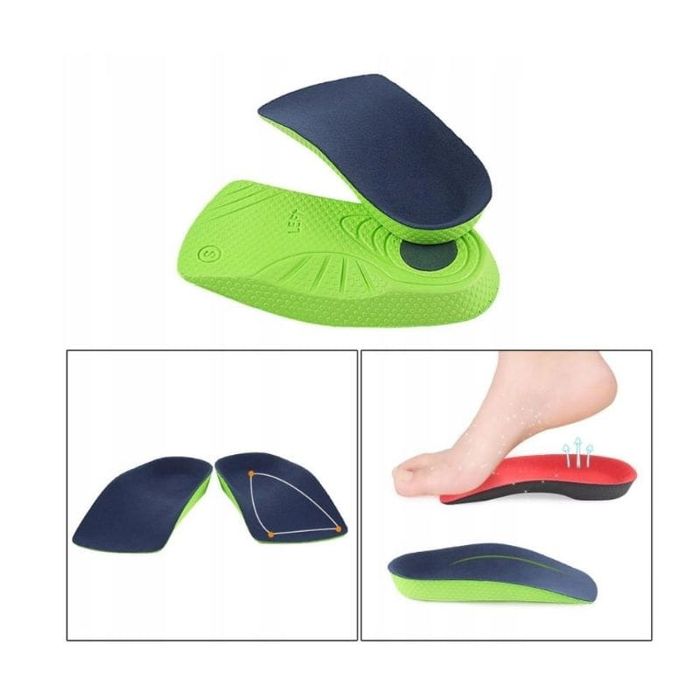 Wkładki 2/3 supinujące na koślawość pięt i kolan dla dorosłych 42/43