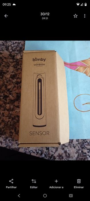 Bimby nova  termômetro