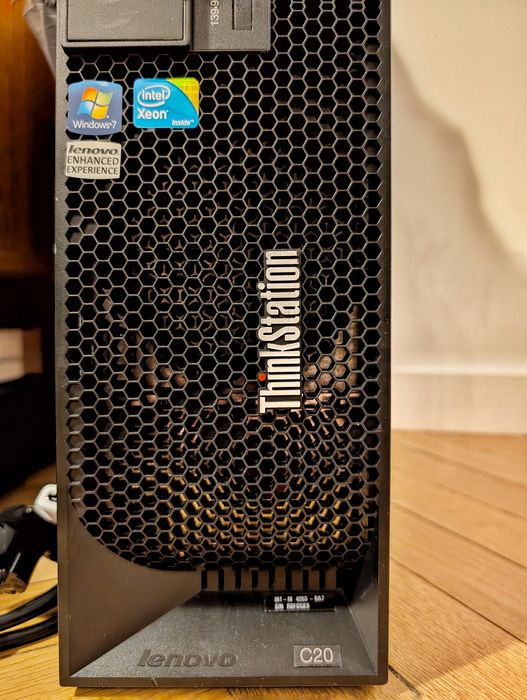 Komputer Lenovo Thinkstation C20 2x IntelXenon5650 96GbRAM 12 rdzeni ...