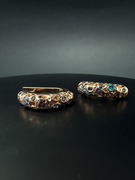 Золоті сережки / Золотые серьги