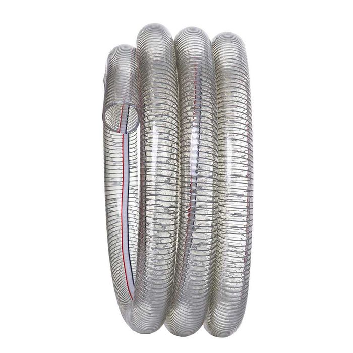 5M WĄŻ SSAWNY 2 cale 2'' 50 mm Wzmacniany Drutem 1m DO POMPY motopompy