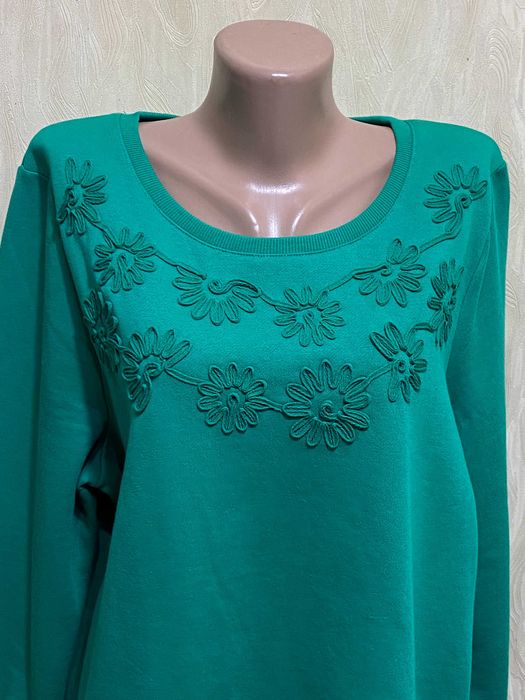 Теплий м'який жіночий світшот на флісі bonmarche, р.20-22