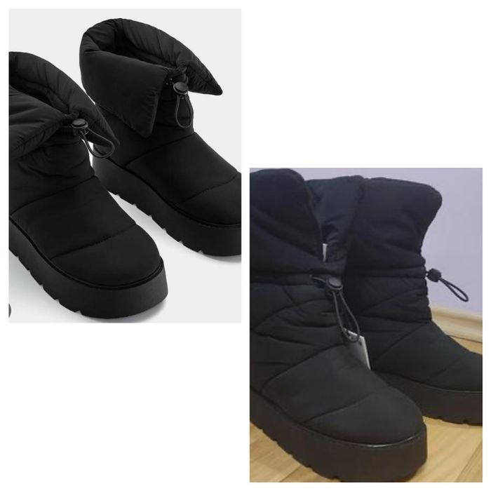 Чоботи дутіки Pull and Bear, розмір 40