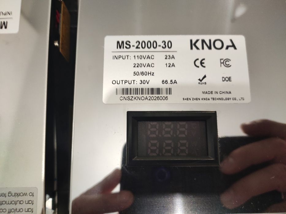 Зарядное устройство Lifepo4 30в 66.5а 2000w Hongpoe аналог Flatpack