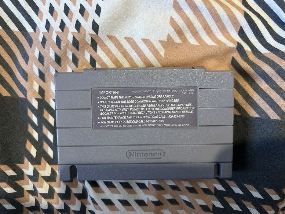 Final Fight (Super Nintendo, 1991) Game Cartridge - Tested and Working