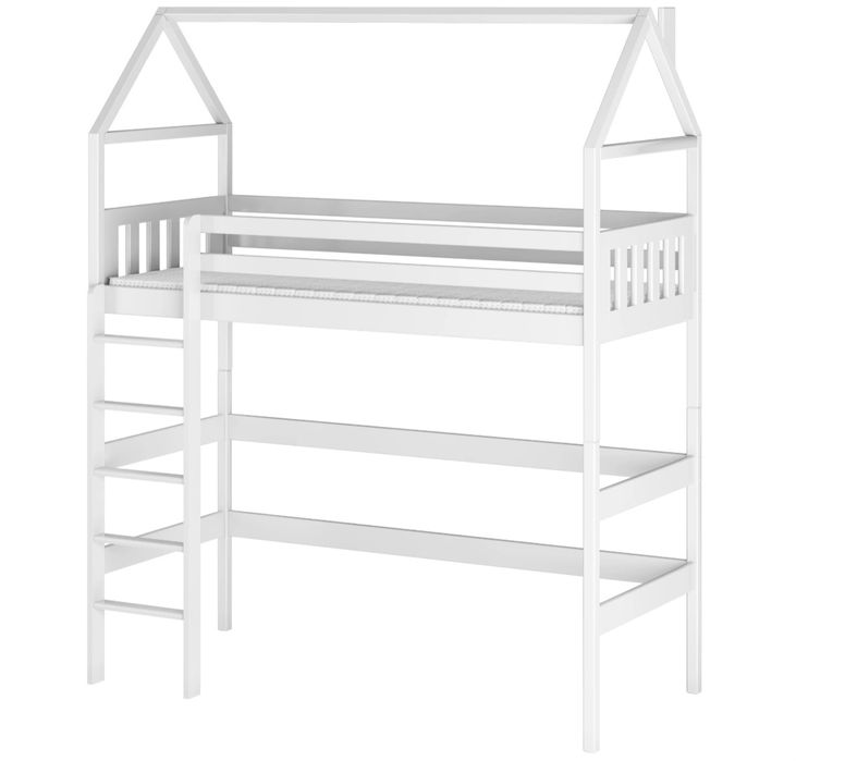 Łóżko piętrowe (antresola) domek