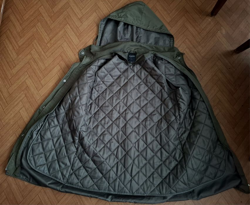 Куртка демісезонна кольору хакі