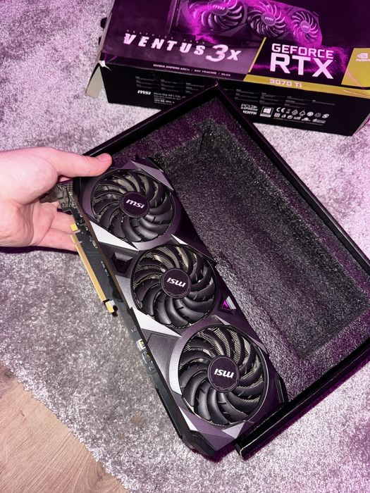 Відеокарта RTX 3070TI MSI ventus 3x