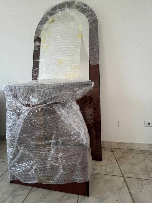 Movel aparador de entrada com espeho