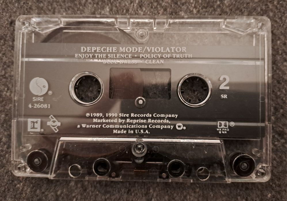 Depeche Mode Violator US Kaseta