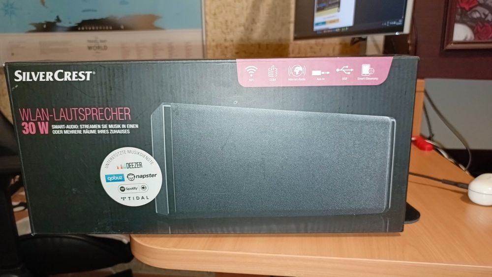 Колонка SILVERCREST WLAN, 30 Вт SMRS 30 A1