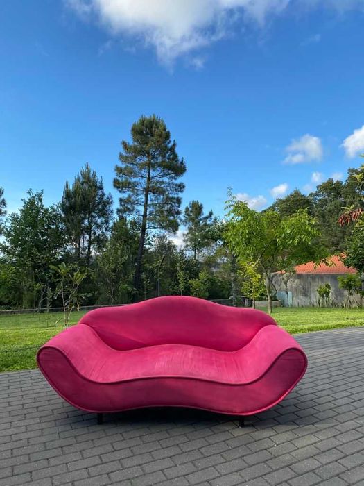 [NEGOCIÁVEL] Pink Retro Sofa