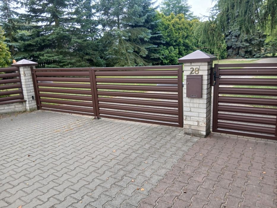 Bramy ogrodzenia zadaszenia balustrady