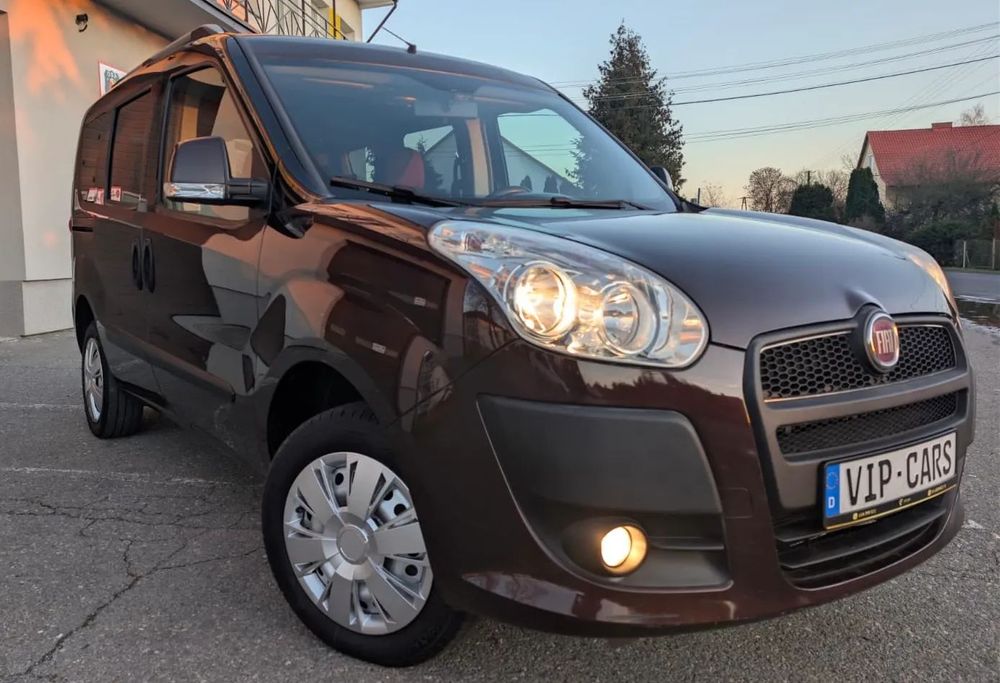 Fiat Doblo Sprowadzony z Salonu ASO, 7 OSOBOWY, Serwisowany, Zadbany !!!
