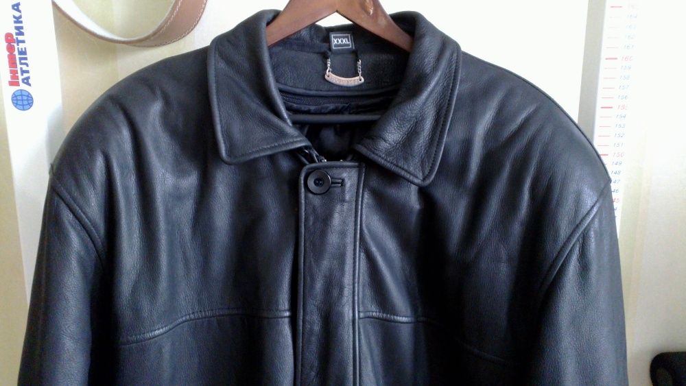 Куртка HUGO BOSS мужская кожа зима/деми 54 р-р (XXXL) Германия