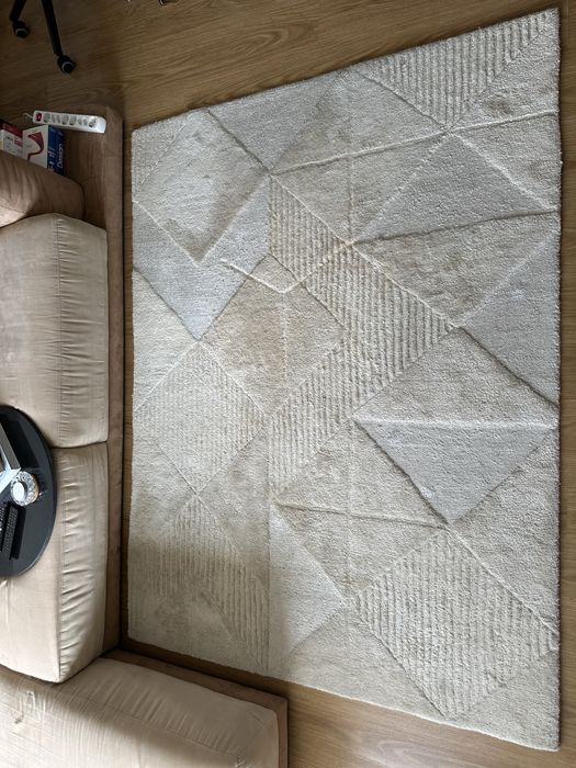 Tapete Relevo Geométrico Zara Home 150x200cm