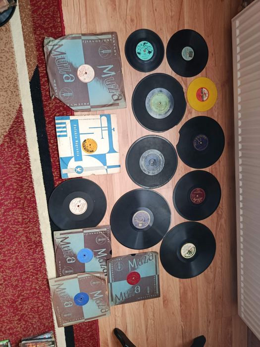 Gramofon i płyty szelakowe
