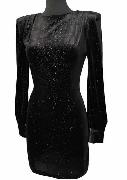 Vestido veludo Guess