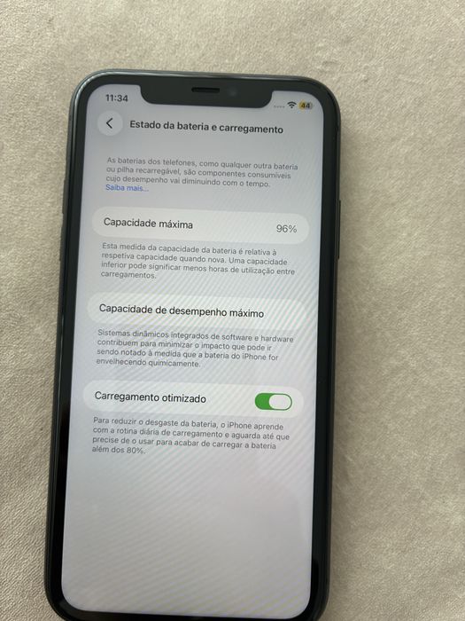 iPhone 11 como novo - bateria 96%