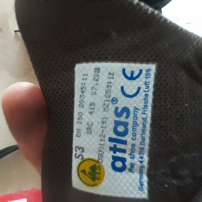 Botas proteção Atlas EN ISO 20345:11