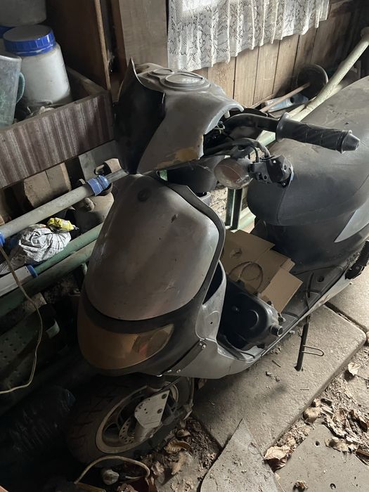 Мопед собраный из двух