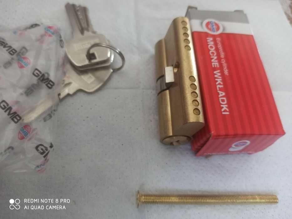 Mocna wkładka + 3 klucze, najtaniej!